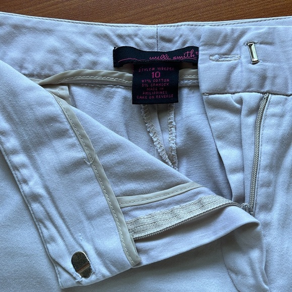 Willi Smith Khaki Capri Pants. Size 10. - Picture 7 of 10